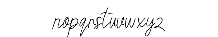 Pofukyso Regular Font LOWERCASE