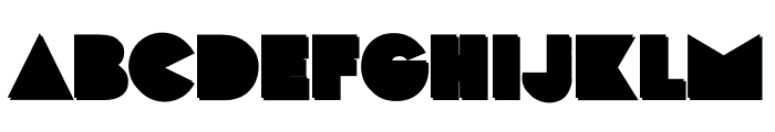 Pog Love CF Font UPPERCASE