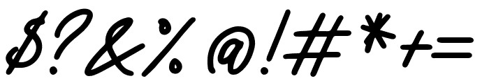 PointSmile-Regular Font OTHER CHARS