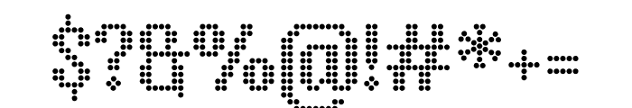 Poladots Regular Font OTHER CHARS
