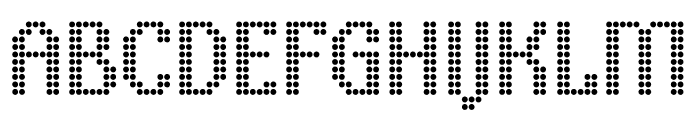 Poladots Regular Font UPPERCASE
