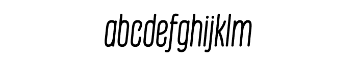 Polandslime Italic Font LOWERCASE