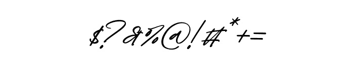 Poleemanik Italic Font OTHER CHARS