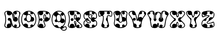 Polka Dog Regular Font UPPERCASE