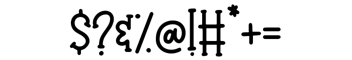 Polka Dot Plain Font OTHER CHARS