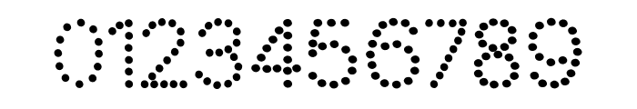 Polka dot Font Font OTHER CHARS
