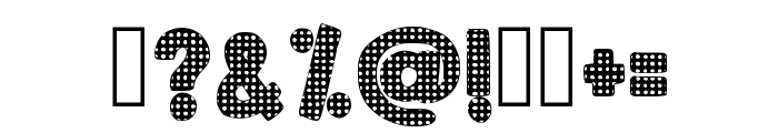 Polkadot Regular Font OTHER CHARS