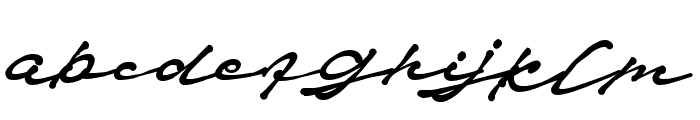 Pollard_Signature Font LOWERCASE