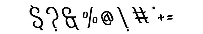 Pollemik-Regular Font OTHER CHARS