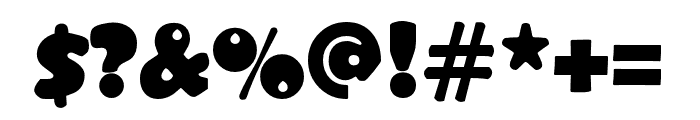 PoloBubble-Bold Font OTHER CHARS