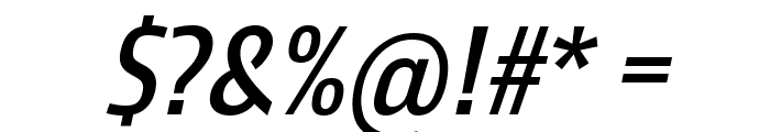 Polperro Italic Font OTHER CHARS