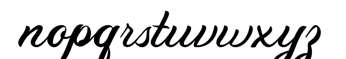 Polthena-Regular Font LOWERCASE