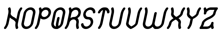 Polysoup Italic Font UPPERCASE