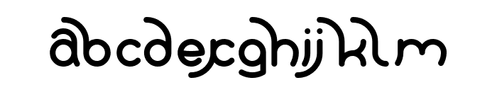 Polysoup Font LOWERCASE