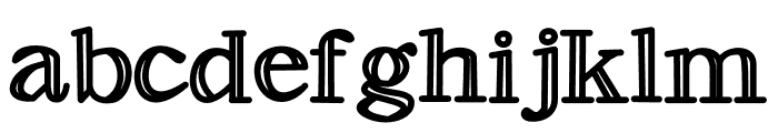 Pompey Font LOWERCASE