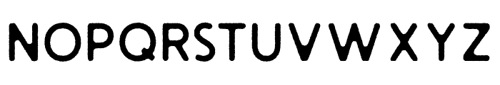 Pontus Medium Font LOWERCASE