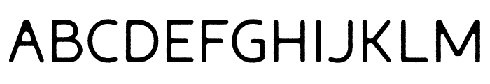 Pontus Regular Font LOWERCASE