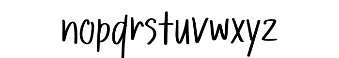 Pooklite Font LOWERCASE