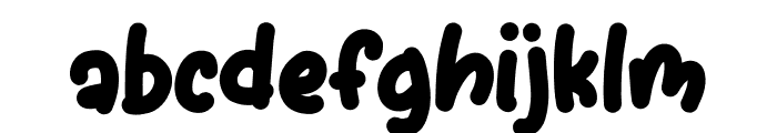 Pop star Regular Font LOWERCASE