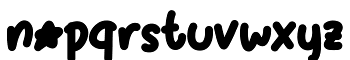 Pop star Regular Font LOWERCASE