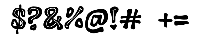 PopHeart Font OTHER CHARS