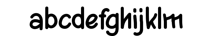 PopSunshine Font LOWERCASE