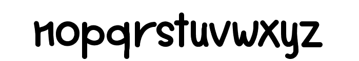 PopSunshine Font LOWERCASE