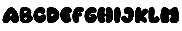 Poppin Gumi Regular Font UPPERCASE