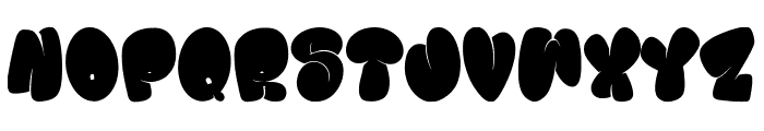 Poppoly Font LOWERCASE