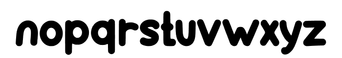 Poppy Nestle Regular Font LOWERCASE