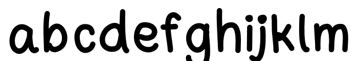 Poppychic Font LOWERCASE