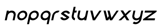 Pore Italic Font LOWERCASE