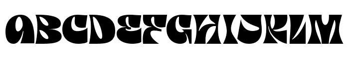 Pork Belly Font UPPERCASE