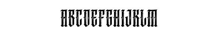 Porphyria Font UPPERCASE