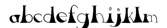 Porridge-Regular Font LOWERCASE