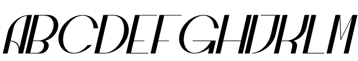 Porto Qastelo Italic Font UPPERCASE