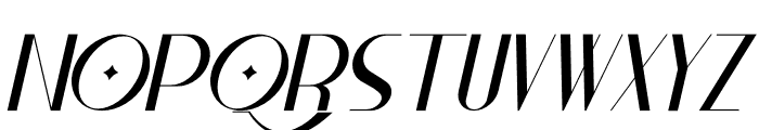 Porto Qastelo Italic Font UPPERCASE