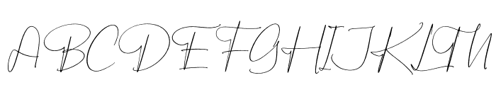 Porto Signature Italic Font UPPERCASE
