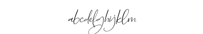 Porto Signature Italic Font LOWERCASE