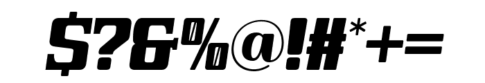 Pos Era Solid Italic Font OTHER CHARS