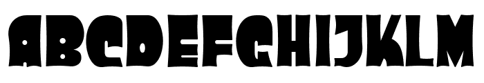 Poseface Display Font LOWERCASE