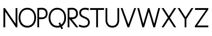 Positave Font LOWERCASE