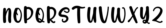 Positive Thingking Font UPPERCASE