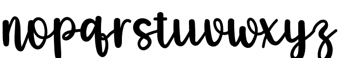 Positive Thingking Font LOWERCASE