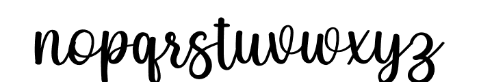 Possible Font LOWERCASE
