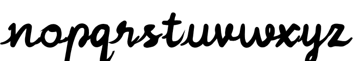 Postciv-Bold Font LOWERCASE
