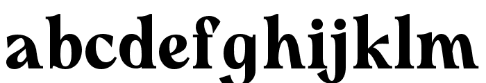 Potential-Regular Font LOWERCASE