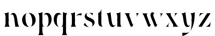 Potential-UltraLight Font LOWERCASE