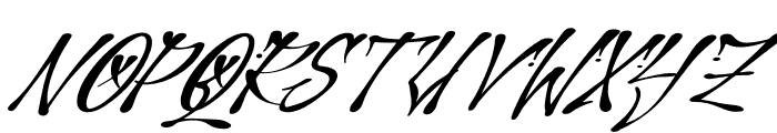 Power Skate Italic Font LOWERCASE