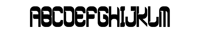 Power Strides Font UPPERCASE